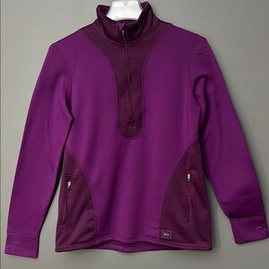 REI Purple Women's 1/4 Zip Pullover - M